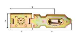 GAH Alberts Sicherheitsüberfalle ( 8002424323 ) Länge 70 x 35 mm Breite 26 mm