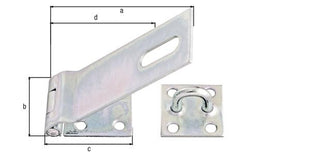 GAH Alberts Sicherheitsüberfalle ( 8002580767 ) Länge 153 x 68 mm Breite 50 mm