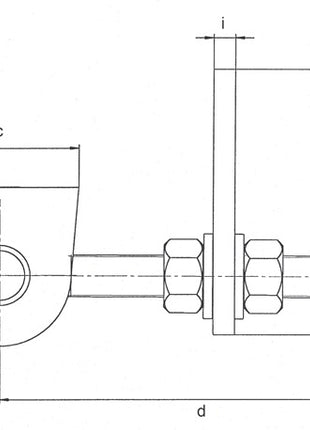 GAH Alberts Verstellbares Torband ( 3000255575 ) 135x19x44x120x25x45x12x6mm