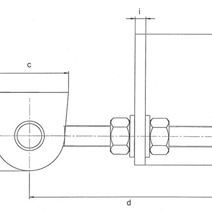 GAH Alberts Verstellbares Torband ( 3000255575 ) 135x19x44x120x25x45x12x6mm