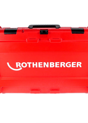 Rothenberger ROMAX 4000 Basic Set Akku Pressmaschine 18V 34kN + 2x Akku 4,0Ah + Ladegerät + Koffer