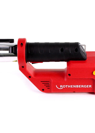 Rothenberger ROMAX Compact TT Set TH EU Akku Kompaktpressmaschine elektrohydraulisch im Transportkoffer + 1 x 2,0 Ah Akku + 1x 4,0 Ah Akku + Ladegerät + 3 x Pressbacken ( 1000002120 ) - Toolbrothers