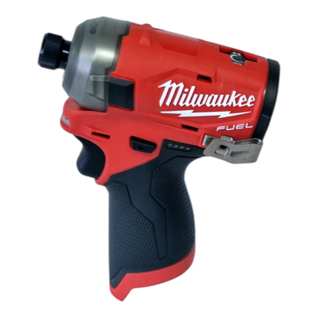 Milwaukee M12 FQID-201 akumulatorowy klucz udarowy 12 V 50 Nm 1/4" bezszczotkowy + 1x akumulator 2,0 Ah + ładowarka