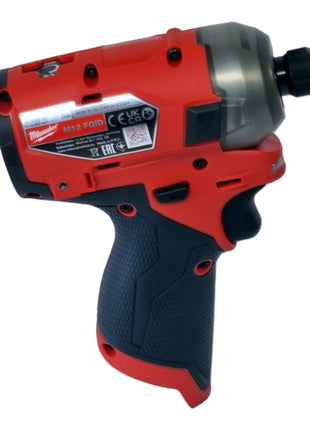 Milwaukee M12 FQID-402 Clé à choc sans fil 12 V 50 Nm 1/4'' Brushless + 2x batterie 4,0 Ah + chargeur