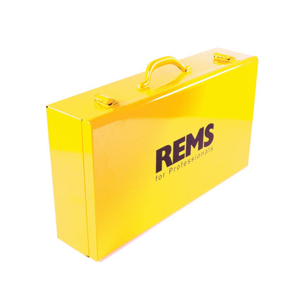 REMS 578290 R Stahlblechkasten Koffer mit Einlage für Mini Press / Ax Press / Ex Press und Pressbacken Presszangen - Toolbrothers