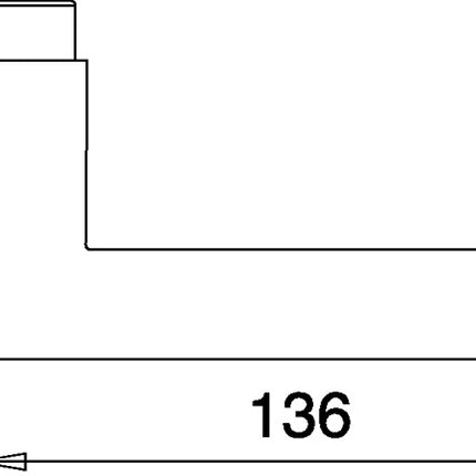 EDI Türdrückerpaar 108 H ( 3000261386 ) Edelstahl F00 Vierkant 10 mm