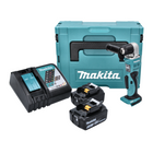 Makita DDA 351 RTJ Akku Winkelbohrmaschine 18 V 13,5 Nm + 2x Akku 5,0 Ah + Ladegerät + Makpac - Toolbrothers