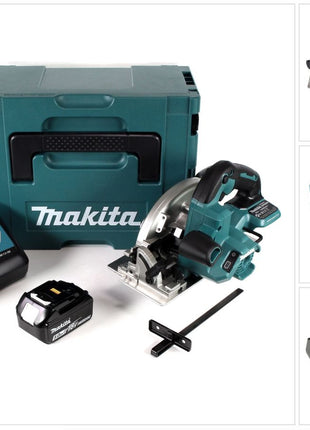 Makita DHS 660 RT1J Akku Handkreissäge 18V 165 mm im Makpac + 1x 5,0Ah Akku + Ladegerät - Toolbrothers