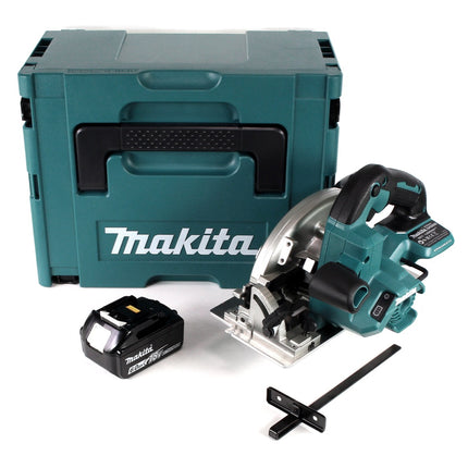 Makita DHS 660 G1J Akku Handkreissäge 18V 165 mm im Makpac + 1x 6,0Ah Akku - ohne Ladegerät - Toolbrothers