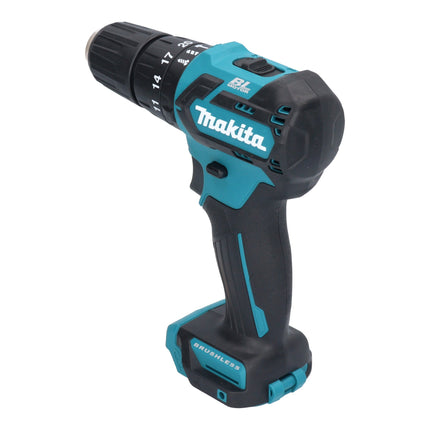 Makita HP 332 DSM1E Akku Schlagbohrschrauber 12 V max. 35 Nm Brushless + 1x Akku 4,0 Ah + Ladegerät + Koffer