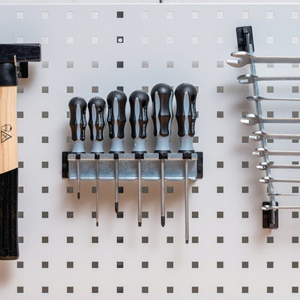 Bedrunka & Hirth Werkzeughalter SimplaClip ( 9000426503 ) B2xH6mm Haken 45 ° Lochplatten