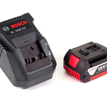 Bosch GSB 18-2-Li Plus Professional 18 V Akku Schlagbohrschrauber in L-Boxx mit 1x GBA 3,0 Ah Akku + Ladegerät + Bosch 5 tlg. Steinbohrer Set Impact 4 - 10 mm - Toolbrothers