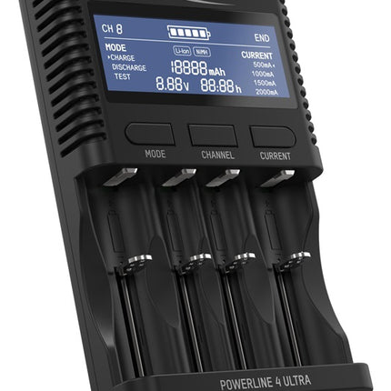 Ansmann Universalladegerät UBC Powerline 4 Ultra ( 4000902123 ) mit Netzteil