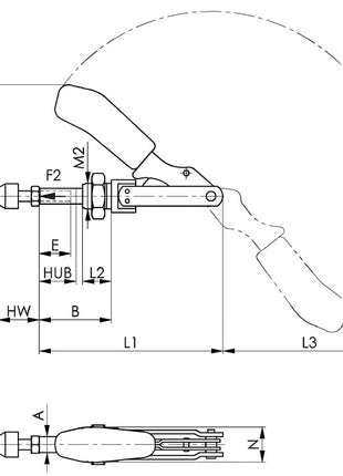 AMF Schubstangenspanner Nr. 6840 ( 4000604395 ) Größe 5