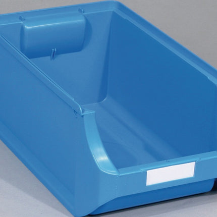 Allit Etikett ( 9000448722 ) weiß mit Folie für Sichtlagerkasten