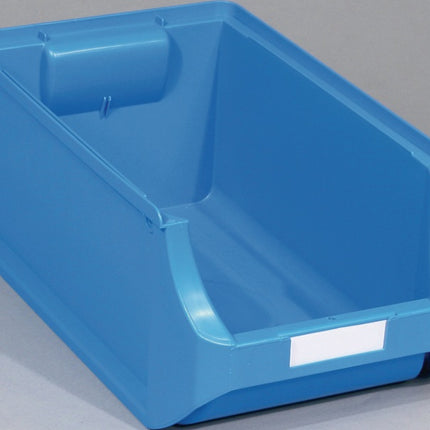 Allit Etikett ( 9000448722 ) weiß mit Folie für Sichtlagerkasten