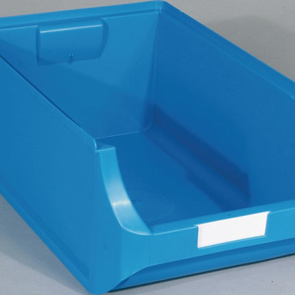 Allit Etikett ( 9000448723 ) weiß mit Folie für Sichtlagerkasten