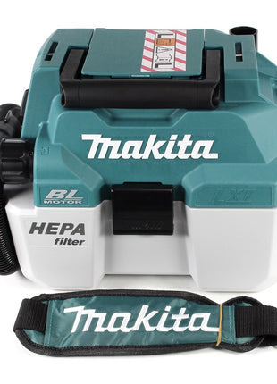 Makita DVC 750 LZX1 Akku Staubsauger Nass und Trockensauger 18 V tragbar - ohne Zubehör, ohne Akku, ohne Ladegerät - Toolbrothers