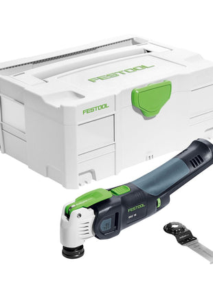 Festool OSC 18 Li E-Basic Vecturo Akku Oszillierer 18V ( 574848  ) Brushless StarlockMax Solo im Systainer - ohne Akku, ohne Ladegerät - Toolbrothers