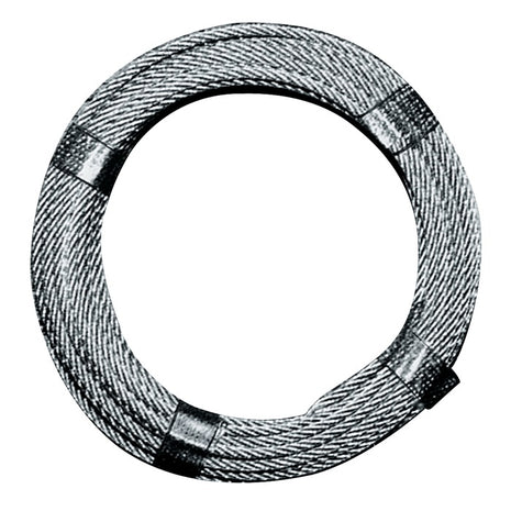 Fune metallica ( 1000134114 ) Ø 3,0 - 4,0 mm lunghezza 10 m 6 x 7 + 1 FE acciaio, zincato plastificato