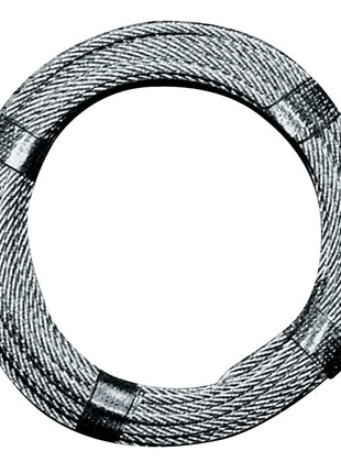 Cable metálico (1000134035) Ø 8,0 mm longitud 40 m 6 x 12 + 1 FE acero, galvanizado