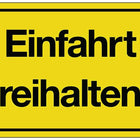 Hinweiszeichen ( 3000277101 ) Einfahrt freihalten! Kunststoff