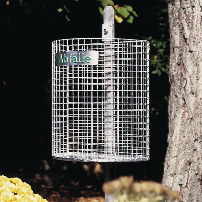 Abfallkorb ( 9194491022 ) H400xB430xT210mm 27 l mit gelochtem Boden