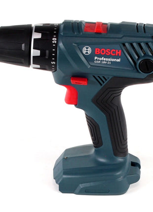 Bosch Professional GSR 18V-21 Akku Bohrschrauber 18V 55Nm + 2x Akku 2,0Ah + Ladegerät + L-Boxx - Toolbrothers