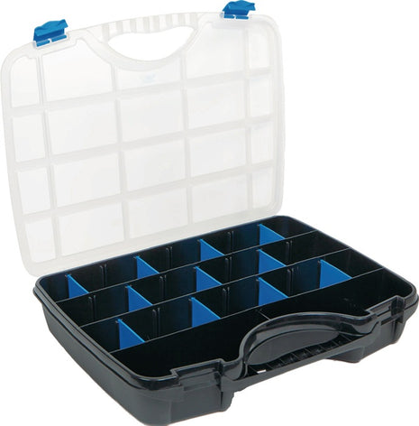 Caja surtida Línea Basic (4000871447) A312xP238xH51mm transparente negro-azul