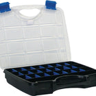 Sortimentskasten Basic Line ( 4000871449 ) B460xT350xH81mm transparent schwarz-blau