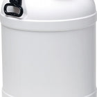 Weithalsfass ( 9000450105 ) 68,0 l PE weiß mit rotem Deckel Einfüllöffnung-Ø 282 mm