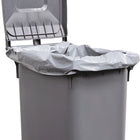 Kunststoffsack ( 9000466520 ) 240 l LD-PE grau 100 µm