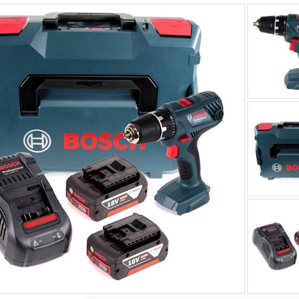 Bosch Professional GSR 18V-21 Akku Bohrschrauber 18V 55Nm + 2x Akku 5,0Ah + Ladegerät + L-Boxx - Toolbrothers