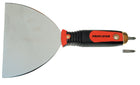 Spatule à manche à vis (4000816450), largeur 150 mm, manche bi-matière, inoxydable