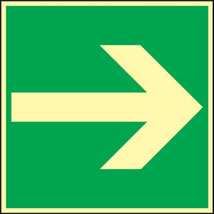 Rettungszeichen BGV A8 ( 3000277434 ) L148xB148 mm Folie