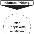 Grundplakette ( 9000477000 ) B80xL40 mm Folie