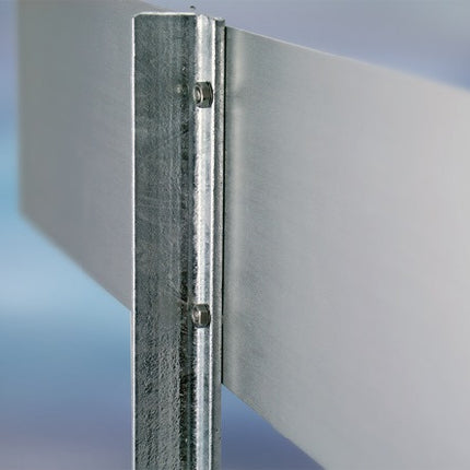 Stahlständer ( 3000277691 ) mit Bodenplatte für Parkplatzbeschilderung