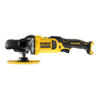 DeWalt DCM 849 E1 Akku Exzenter Poliermaschine 18 V 180 mm Brushless + 1x Powerstack Akku 1,7 Ah + Ladegerät