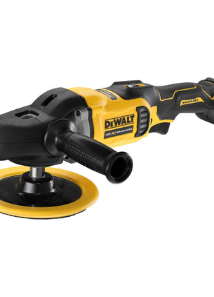 DeWalt DCM 849 D2 Akku Exzenter Poliermaschine 18 V 180 mm Brushless + 2x Akku 2,0 Ah + Ladegerät