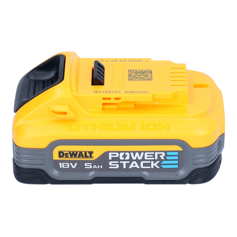 DeWalt DCM 849 N akumulatorowa polerka mimośrodowa 18 V 180 mm bezszczotkowa + 1x akumulator Powerstack 5,0 Ah - bez ładowarki