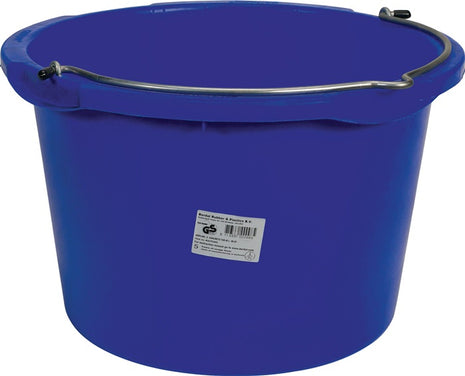 Seau à mortier GRIPLINE C (4000819019) 45 l bleu