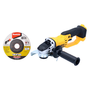 DeWalt DCG 412 N Akku Winkelschleifer 18V 125mm Solo + 5x Schruppscheibe - ohne Akku, ohne Ladegerät