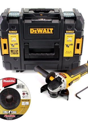 DeWalt DCG 405 NT Akku Winkelschleifer 18V 125mm Brushless Solo + 5x Schruppscheibe - ohne Akku, ohne Ladegerät - Toolbrothers