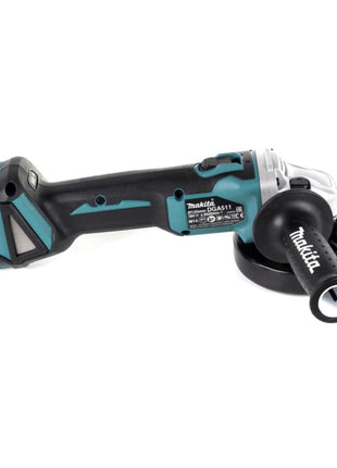 Makita DGA 511 Z Akku Winkelschleifer 18 V 125mm Brushless Solo + 6x Scheibe - ohne Akku, ohne Ladegerät - Toolbrothers