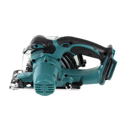 Makita DCS 552 T1 18 V Akku Metall Handkreissäge 136 mm + 1x 5,0 Ah Akku + Sägeblatt und Schutzbrille - ohne Lader - Toolbrothers