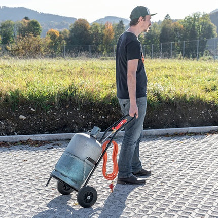 Rothenberger Industrial Flaschentransportwagen ( 9000443080 ) L485xB500xH1020mm für 5-11 kg Propangasflasche