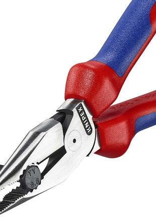 Pince universelle pointue Knipex (8002875243), longueur 185 mm, atramentisée noire