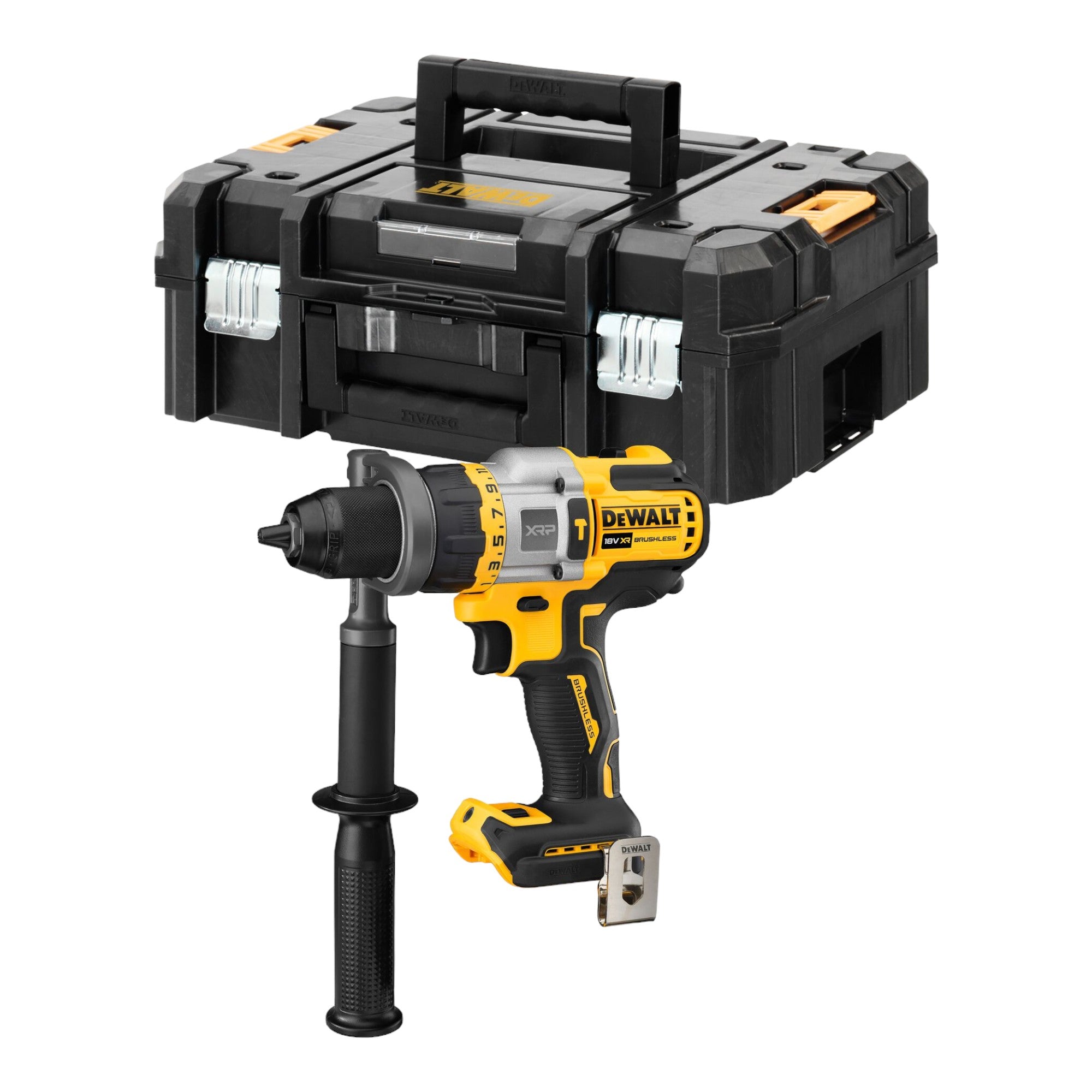 DeWalt DCD 999 NT Akku Schlagbohrschrauber 18 V 95 Nm Brushless TSTAK ohne Akku ohne Ladegeraet 0 - toolbrothers