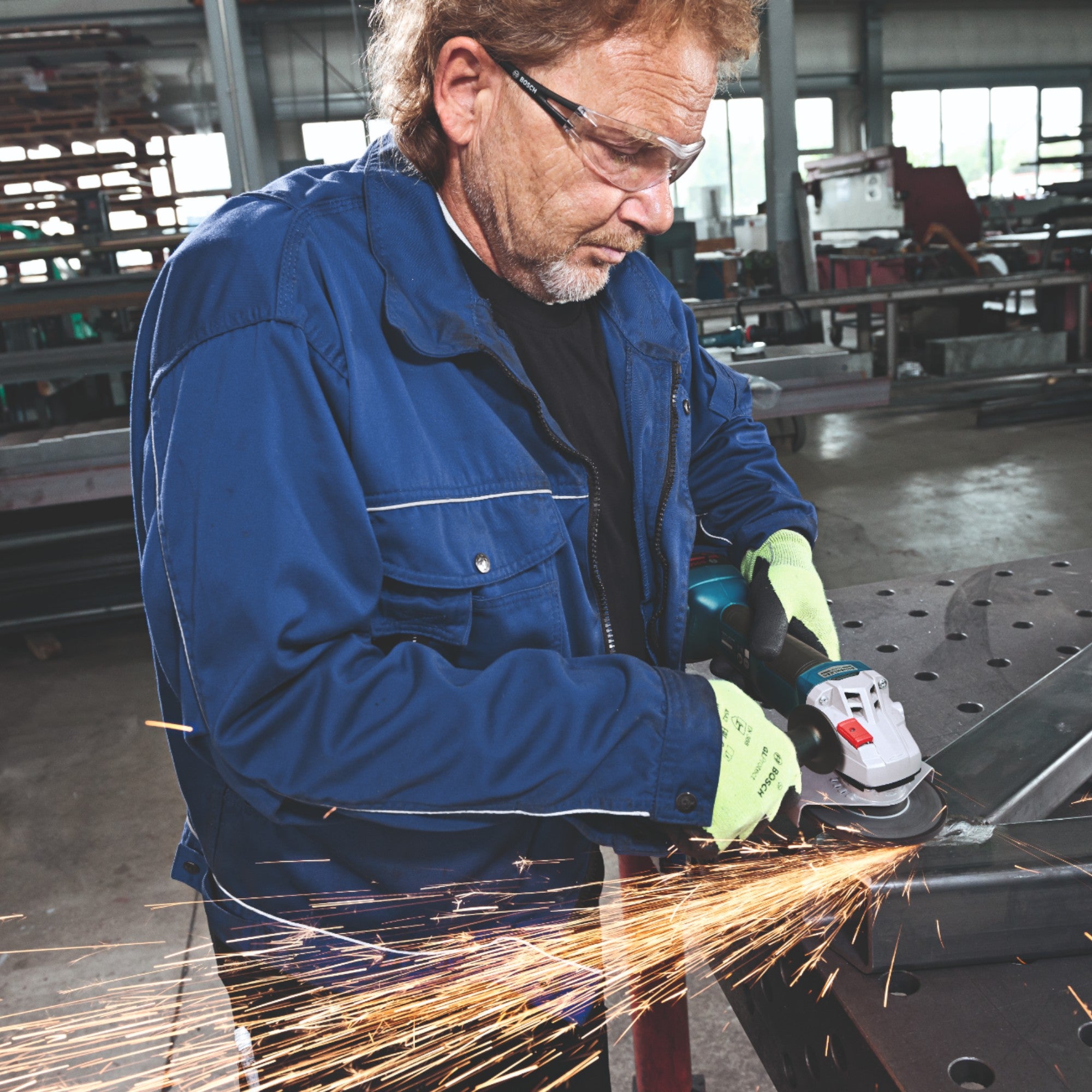 Bosch GWS 18V 10 Professional Akku Winkelschleifer 18 V 125 mm Brushless 1x Akku 5 0 Ah Ladegeraet 3 - toolbrothers