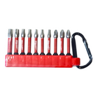 Milwaukee Shockwave embout de tournevis mousqueton 10 pièces (4932480941) Phillips / Pozidriv / Torx